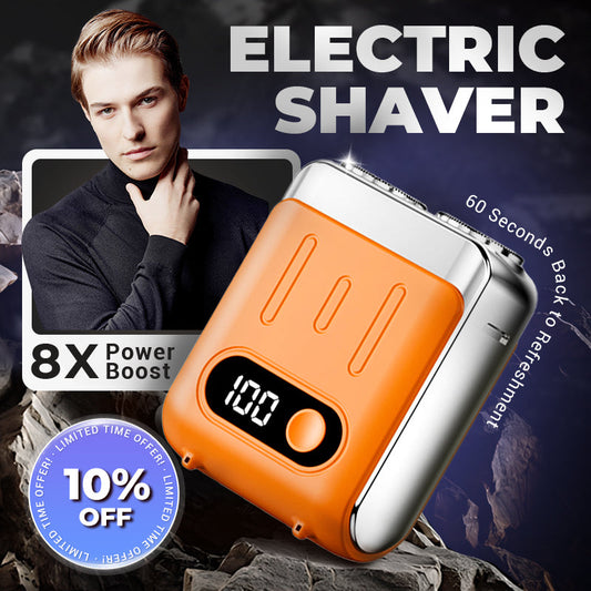 💥Hot Sale 50% Off⏳New Upgrade🔥Men's Portable Mini Rotary Electric Shaver